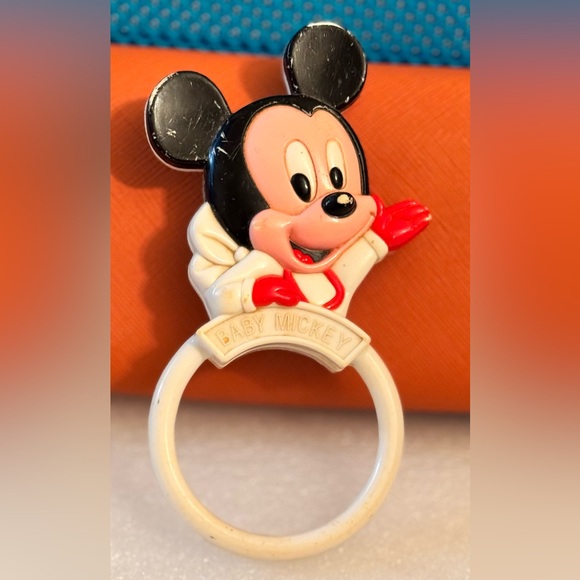 Disney | Other | Vintage 99 Playskool Baby Mickey Mouse Rattle Disney ...